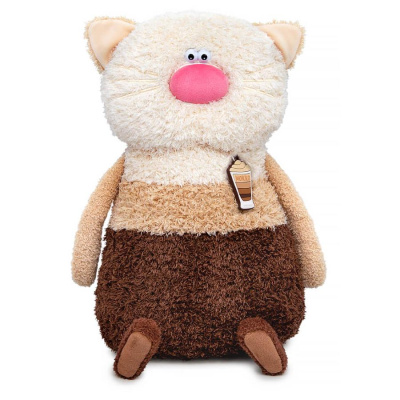 Мягкая игрушка-подушка Кот Мокко 38 см Budi Basa CCp38-01 01